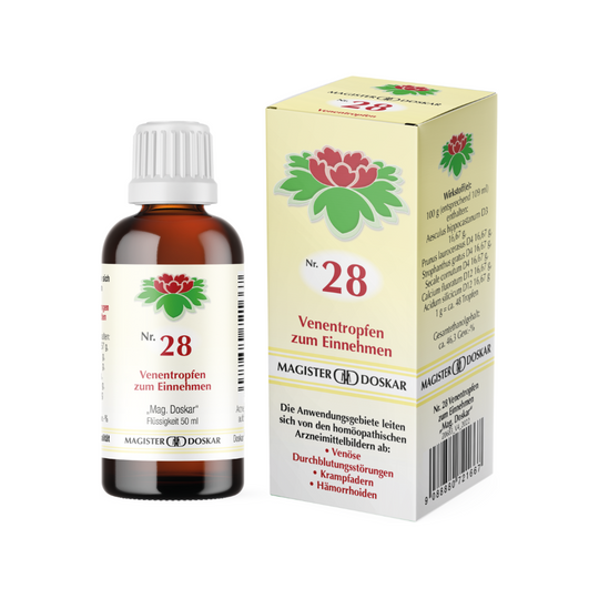 Doskar Tropfen Nr. 28 - Venentropfen, 50ml