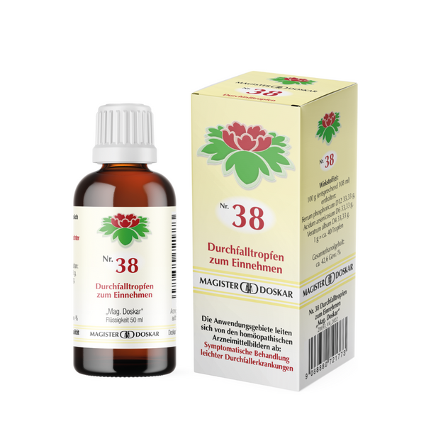 Doskar Tropfen Nr. 38 - Durchfalltropfen, 50ml