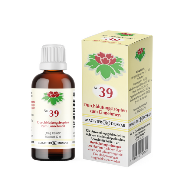 Doskar Tropfen Nr. 39 - Angina pectoris Tropfen, 50ml
