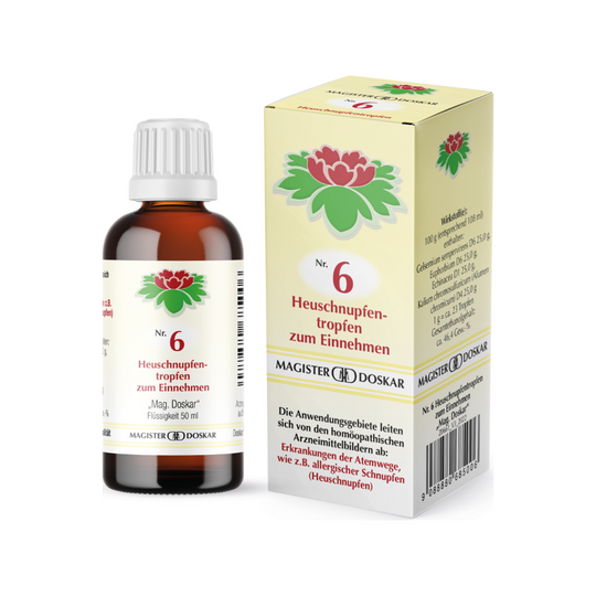Doskar Tropfen Nr. 6 - Heuschnupfentropfen, 50ml
