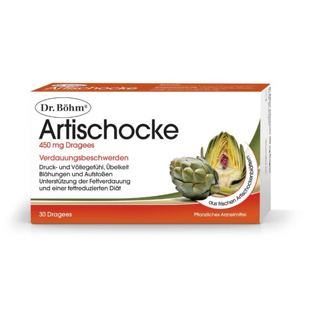Dr. Böhm® Artischocke 450 mg, 30 Stück