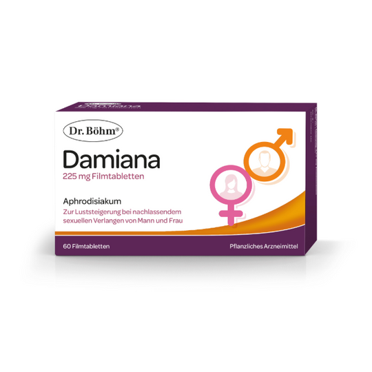 Dr. Böhm® Damiana Filmtabletten 225mg, 60 Stück