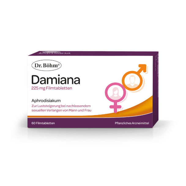 Dr. Böhm® Damiana Filmtabletten 225mg, 60 Stück