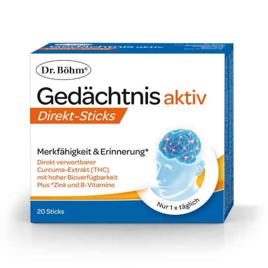 Dr. Böhm® Gedächtnis aktiv Direkt-Sticks, 20 Stück