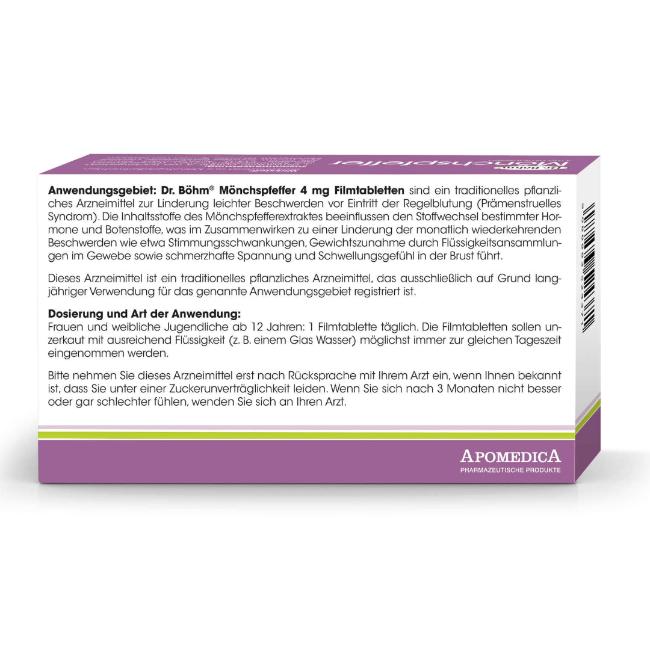 Dr. Böhm® Mönchspfeffer 4 mg Tabletten, 60 Stück 2