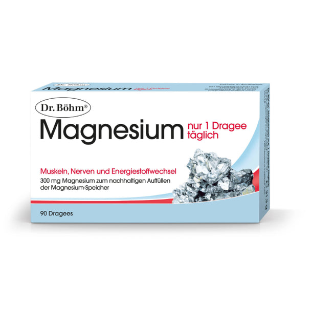 Dr. Böhm Magnesium nur 1 Dragee täglich 90 Stück