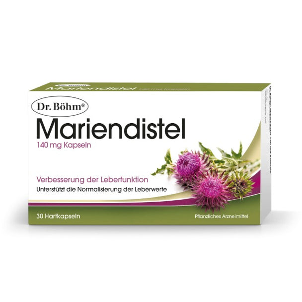 Dr. Böhm® Mariendistel 140 mg Kapseln, 30 Stück