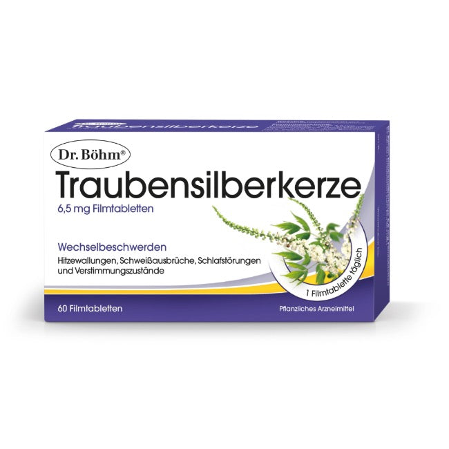 Dr. Böhm Traubensilberkerze, 60 Stück