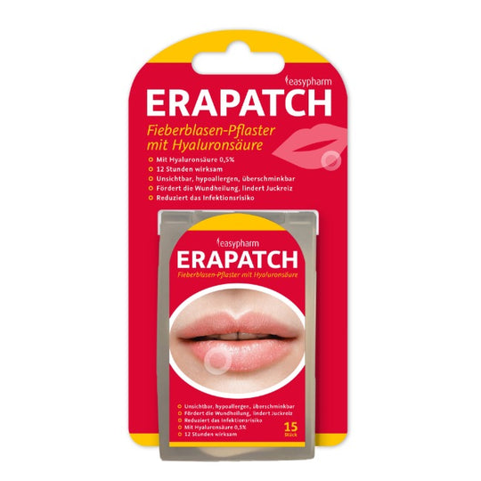 ERAPATCH Fieberblasen-Pflaster mit Hyaluronsäure, 15 Stück