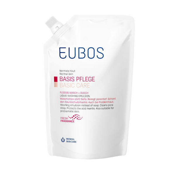 EUBOS® flüssig rot Nachfüllbeutel, 400ml