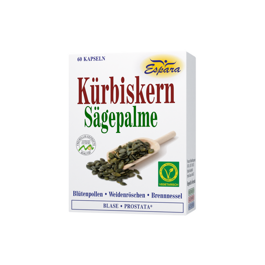 Espara Kürbiskern-Sägepalme Kapseln, 60 Stück