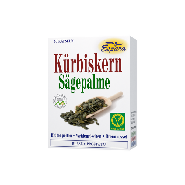 Espara Kürbiskern-Sägepalme Kapseln, 60 Stück