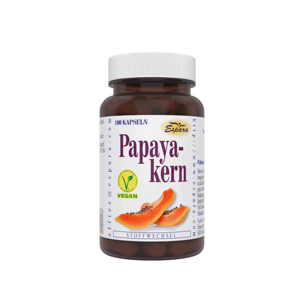 Espara Papayakern Kapseln, 100 Stück