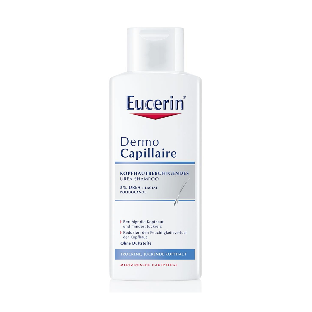 Eucerin DermoCapillaire Shampoo Urea Kopfhautberuhigend, 250ml