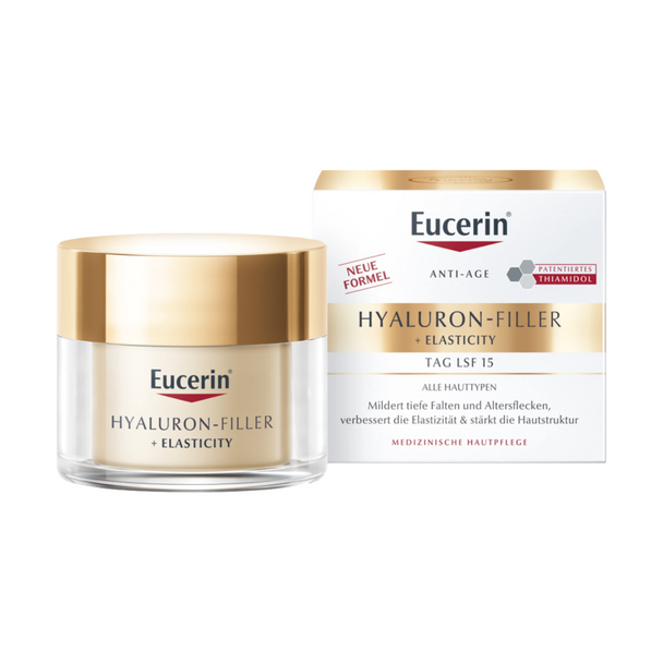 Eucerin Hyaluron-Filler + Elasticity Tagespflege LSF15, 50ml