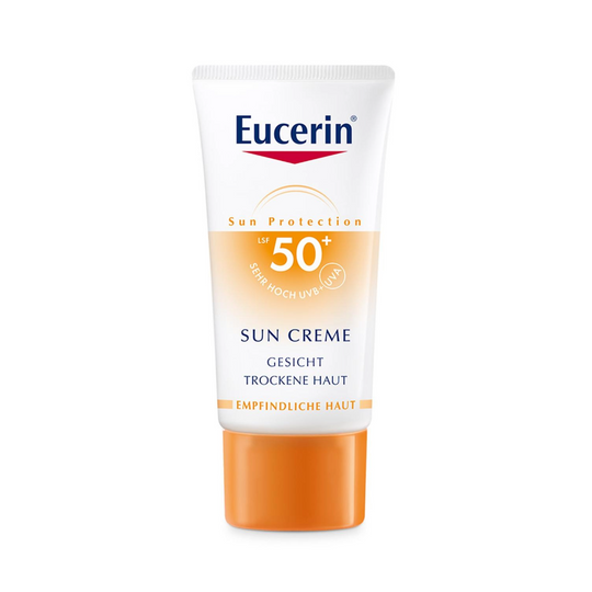 Eucerin SUN CREME LSF 50+ für normale bis trockene Haut, 50ml