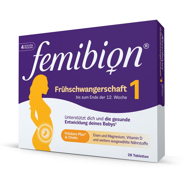 Femibion® 1 Frühschwangerschaft Tabletten, 28 Stück