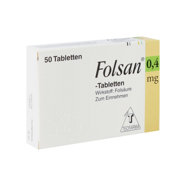 Folsan® 0,4 mg Tabletten 50 St