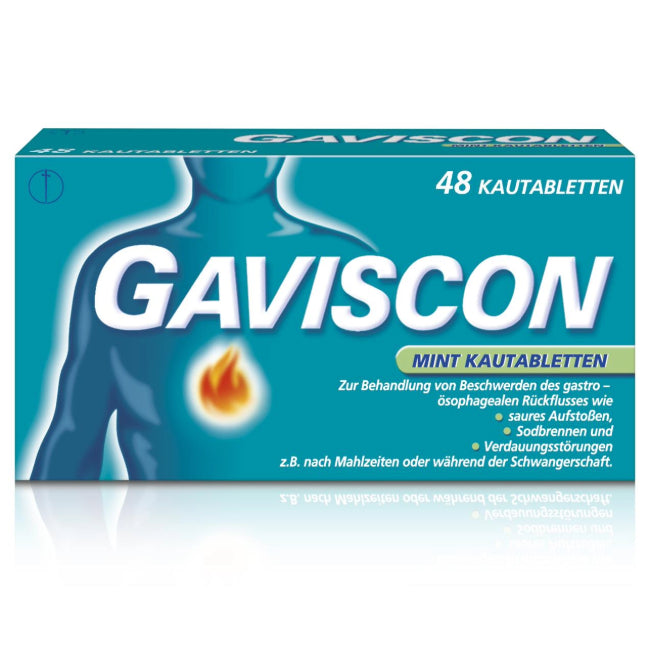 Gaviscon Kautabletten Mint, 48 St