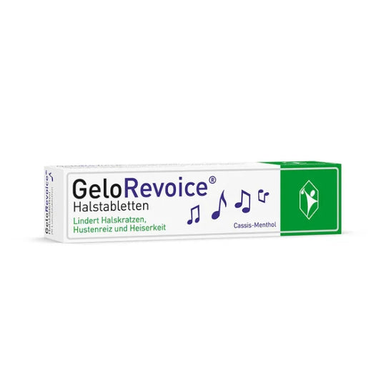GeloRevoice Halstabletten Cassis-Menthol, 20 Stück