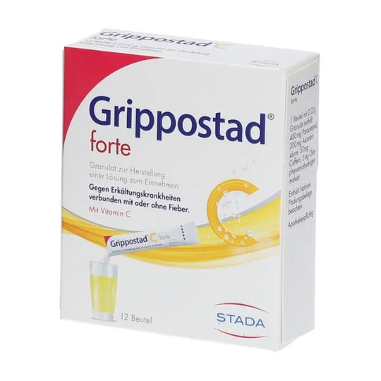 Grippostad Forte Granulat Beutel, 12 Stück