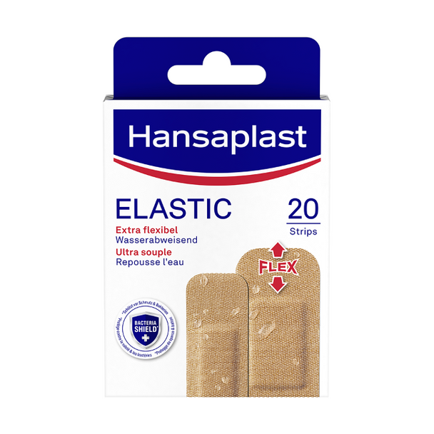Hansaplast Elastic Pflaster Strips, 20 Stück