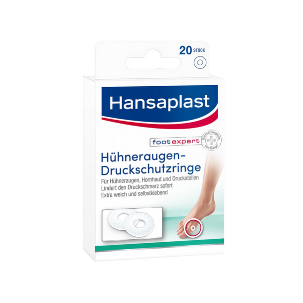 Hansaplast Hühneraugen-Druckschutzringe, 20 Stück
