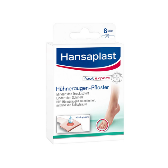 Hansaplast Hühneraugen-Pflaster Strips, 8 Stück