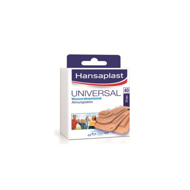 Hansaplast Universal wasserabweisend Strips, 40 Stück