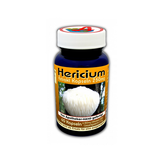 Hericium Kapseln 250mg, 60 Stück