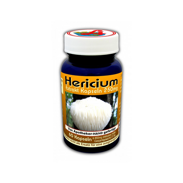 Hericium Kapseln 250mg, 60 Stück