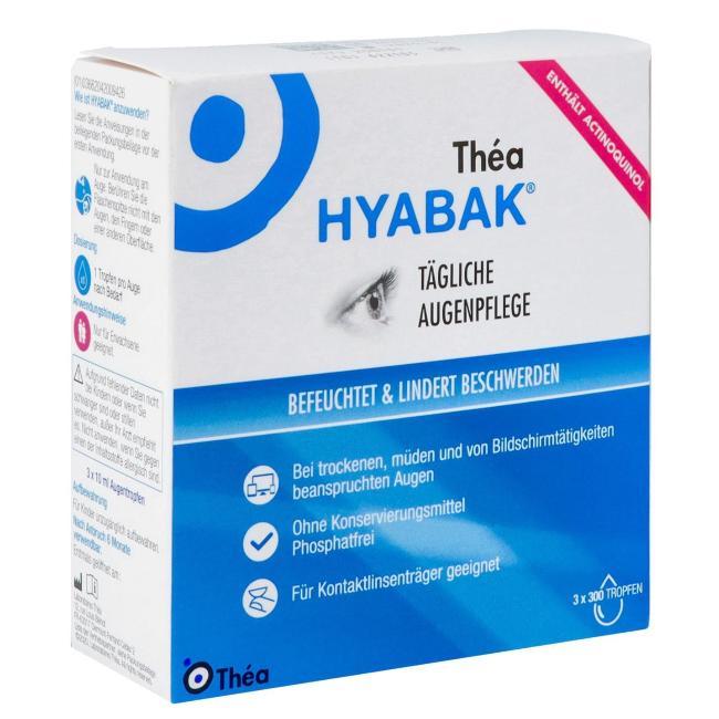 Hyabak® 3X10 Augentropfen, 30ml