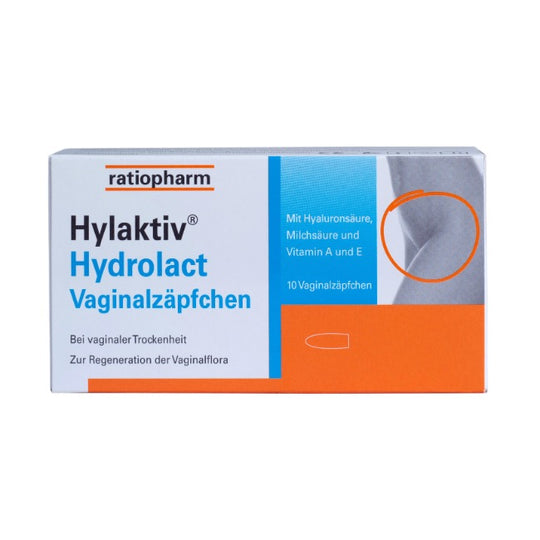 Hylaktiv Hydrolact Vaginalzäpfchen, 10 Stück