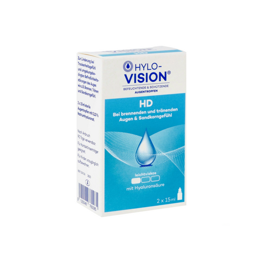 Hylo-Vision® Augentropfen HD 2x15ml, 30ml