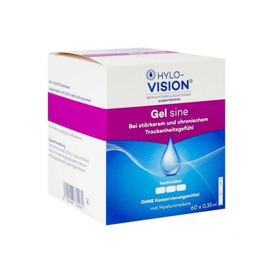 Hylo-Vision® Augentropfen Sine Gel (60x 0.35ml), 21ml