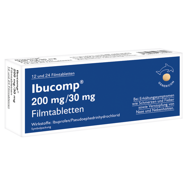 Ibucomp® 200 mg/30 mg Filmtabletten