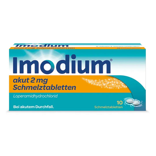 Imodium® akut 2 mg Schmelztabletten, bei akutem Durchfall