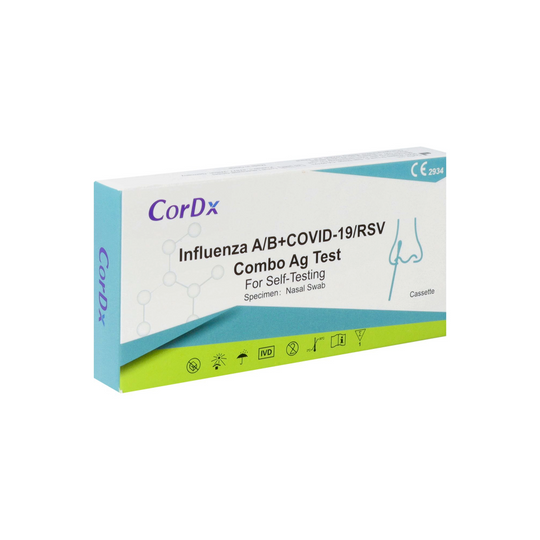 Influenza A/B+COVID-19/RSV Combo Ag Test (Multi-Panel), 1 Stück