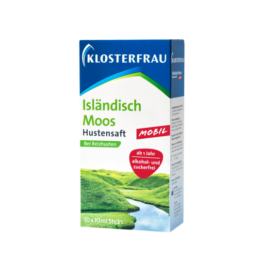 Klosterfrau Isländisch Moos Malve Hustensaft „mobil“, 100ml