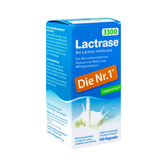 Lactrase® Kapseln 3.300 FCC, 100 Stück