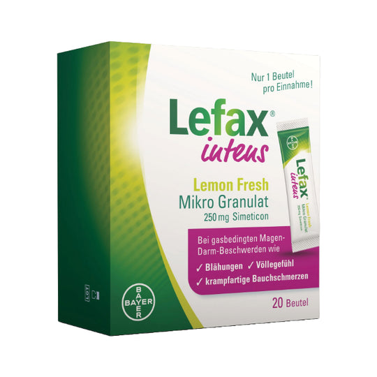 Lefax® intens Lemon Fresh Mikro Granulat, 20 Stück