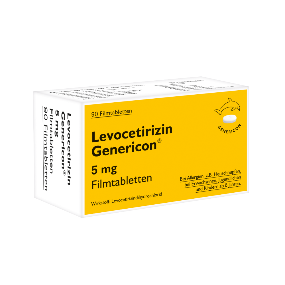 Levocetirizin Genericon® Filmtabletten 5 mg