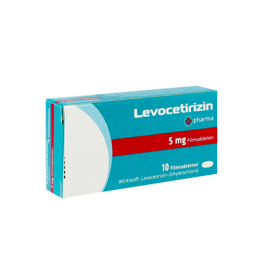 Levocetirizin +pharma Filmtabletten 5mg, 10 Stk