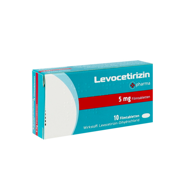 Levocetirizin +pharma Filmtabletten 5mg, 10 Stk