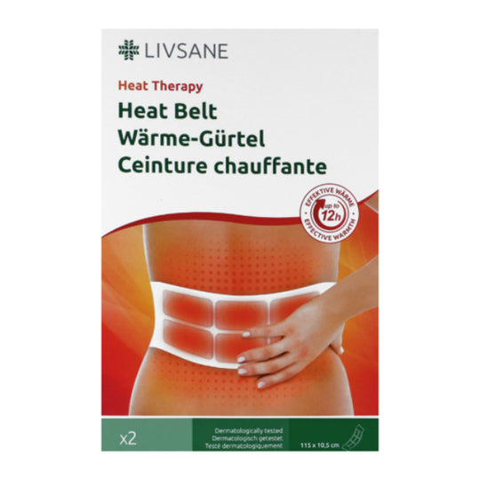 Livsane Wärme-Gürtel, 2 Stück