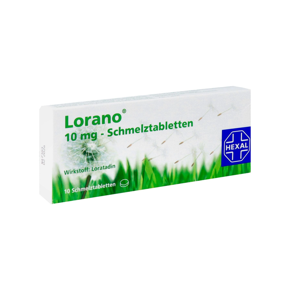 Lorano Schmelztabletten 10mg 10 Stück