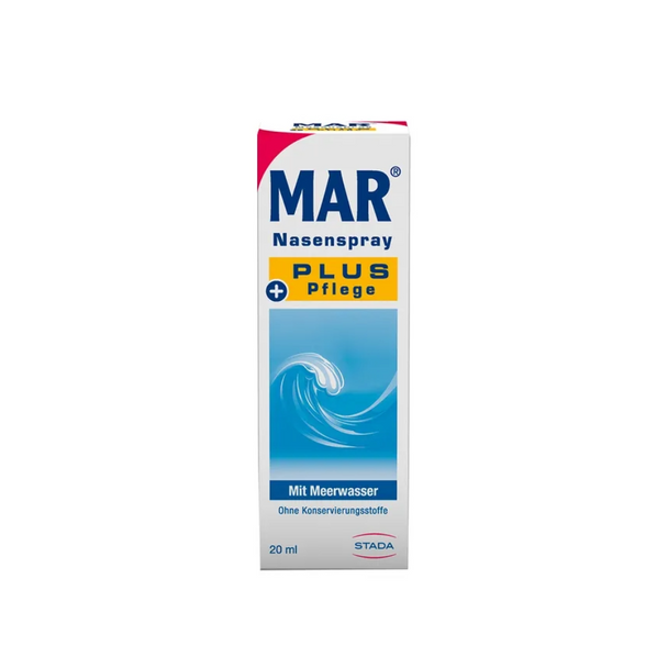 MAR® Nasenspray Plus Pflege Meerwasser-Nasenspray, 20ml