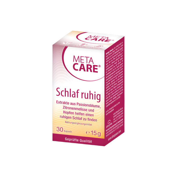 META-CARE® Schlaf Ruhig Kapseln, 30 Stück