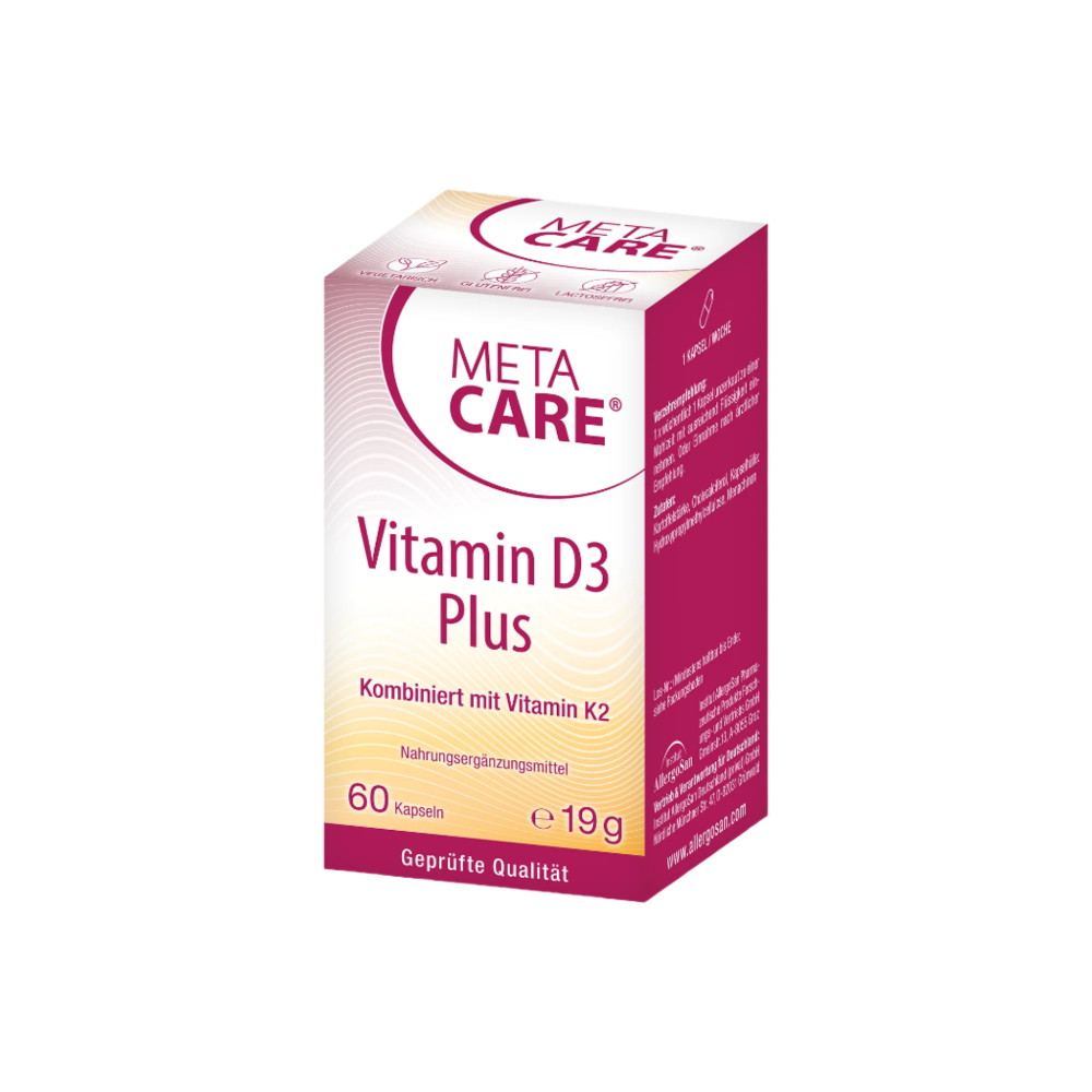 META-CARE® Vitamin D3 Plus, 60 Kapseln