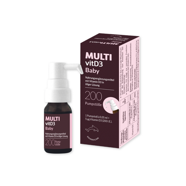 MULTIvitD3 Baby Lösung mit Pumpe, 10ml